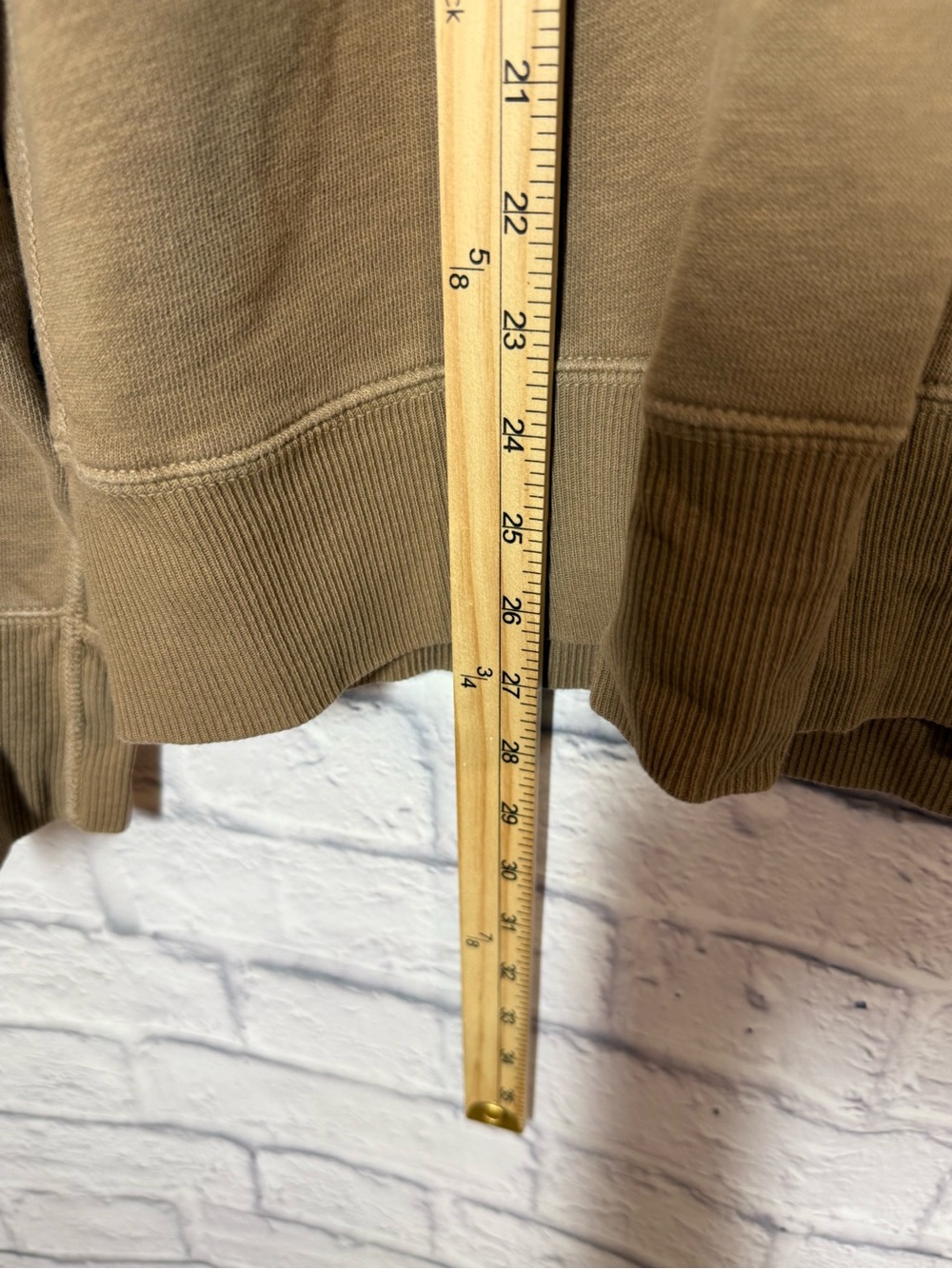 Polo by Ralph Lauren Men's Tan Long-Sleeve sweatshirt, Large - Picture 4 of 6